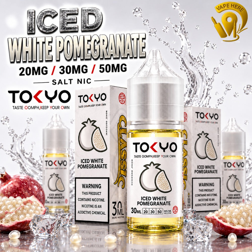 TOKYO ICED WHITE POMEGRANATE SALTNIC 30ML- CLASSIC SERIES Dubai, UAE