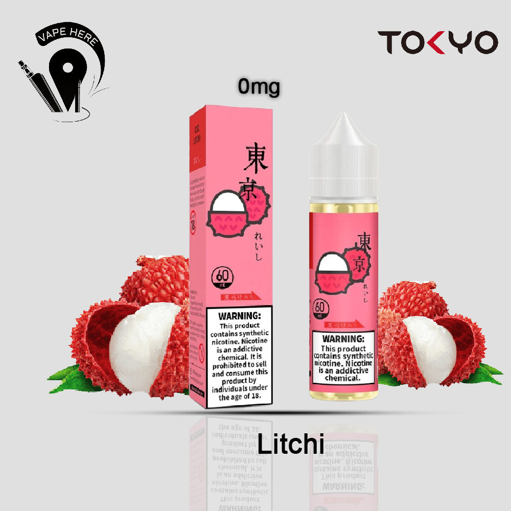 TOKYO LITCHI E LIQUID 60ML- CLASSIC SERIES Litchi 0mg UAE Al Ain