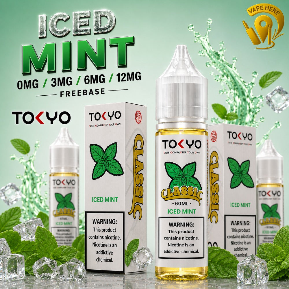 TOKYO MINT E LIQUID 60ML- CLASSIC SERIES Dubai, UAE