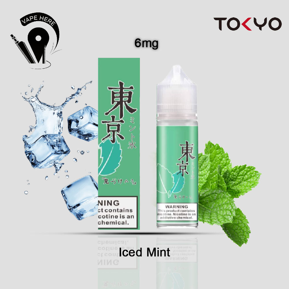 TOKYO MINT E LIQUID 60ML- CLASSIC SERIES Iced Mint 6mg UAE Al Sharjah