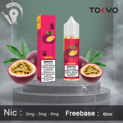 TOKYO PASSION FRUIT E LIQUID 60ML- CLASSIC SERIES UAE Abu Dhabi