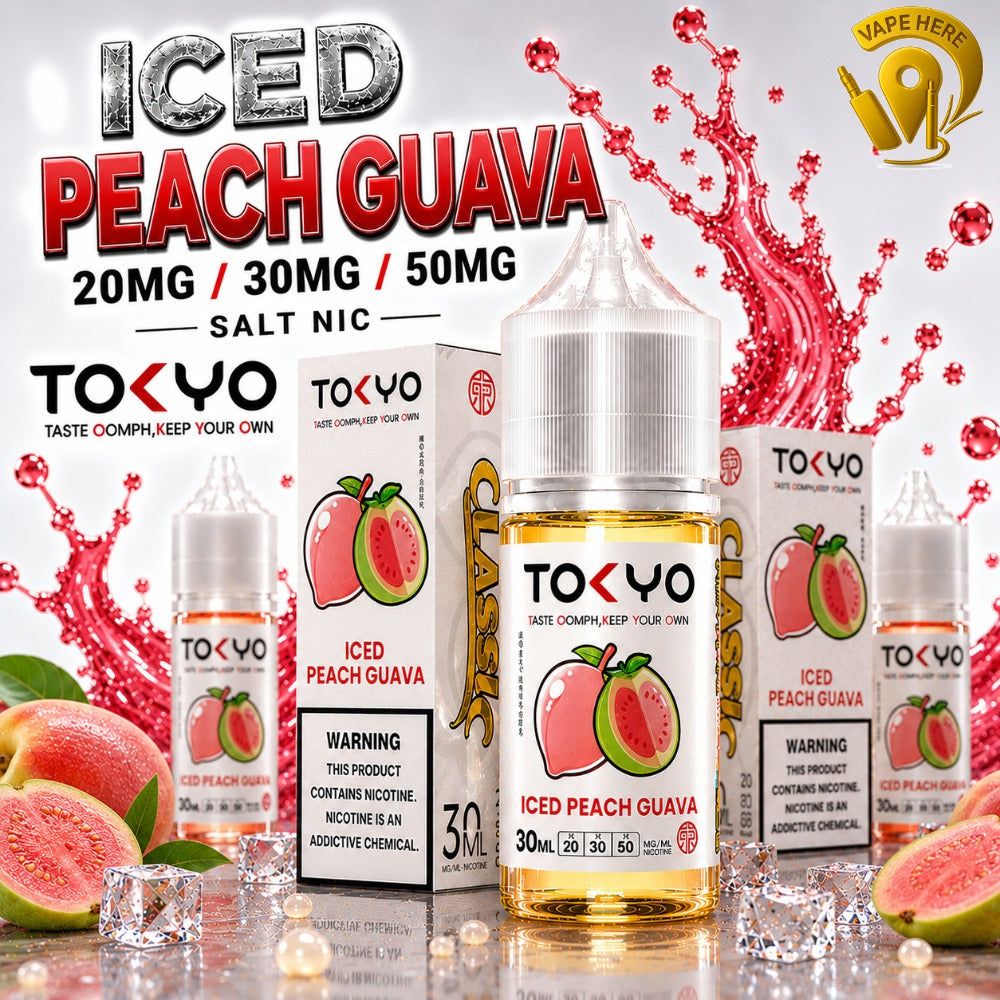 TOKYO PEACH GUAVA SALTNIC 30ML- CLASSIC SERIES Sharjah, UAE