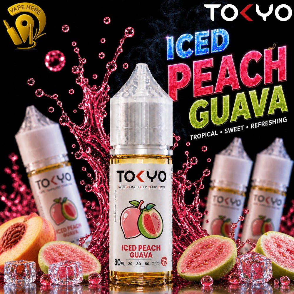 TOKYO PEACH GUAVA SALTNIC 30ML- CLASSIC SERIES Dubai, UAE