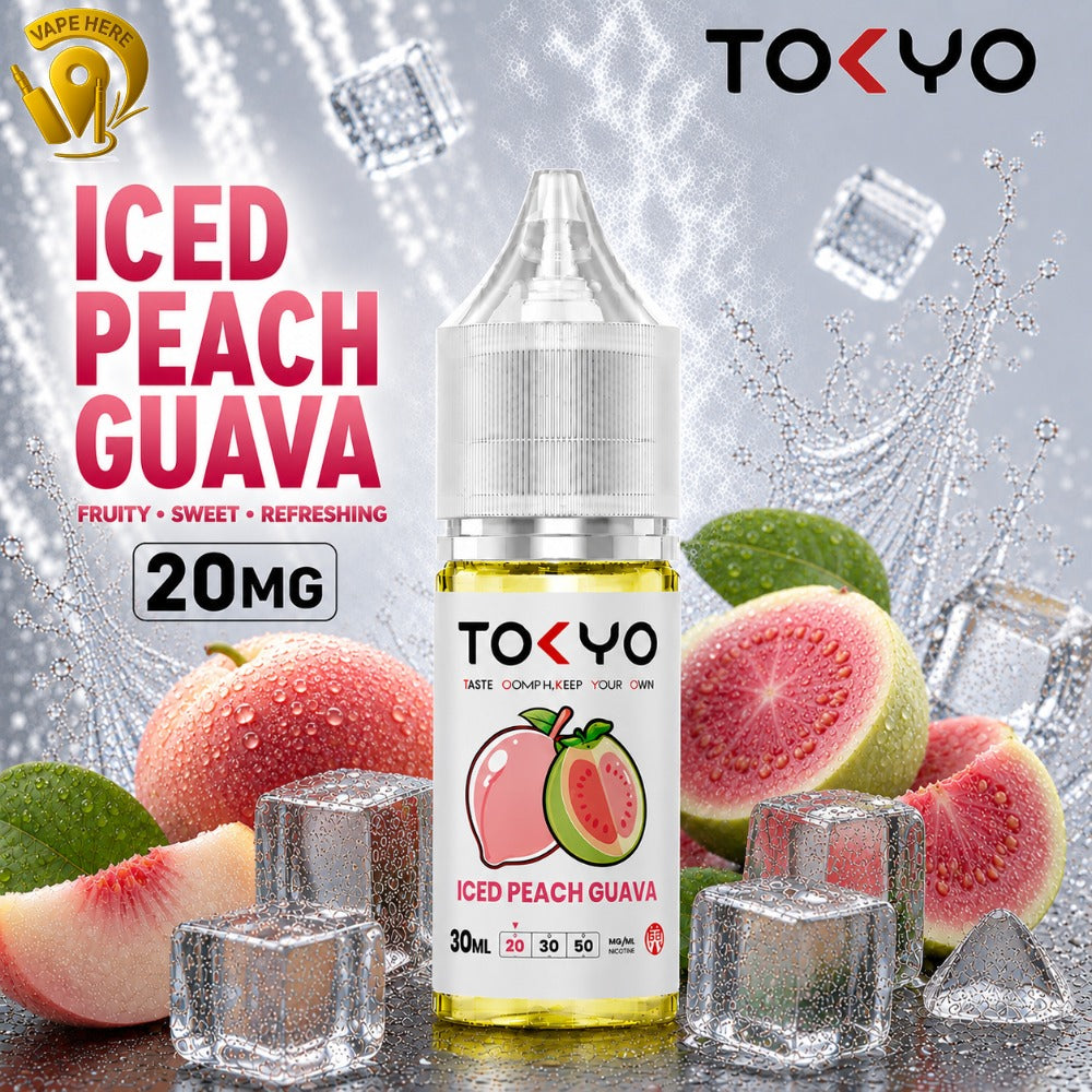 TOKYO PEACH GUAVA SALTNIC 30ML- CLASSIC SERIES Umm al quwain, UAE