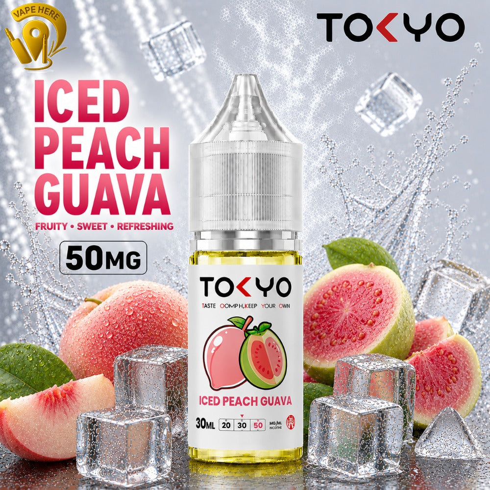 TOKYO PEACH GUAVA SALTNIC 30ML- CLASSIC SERIES Dubai, UAE