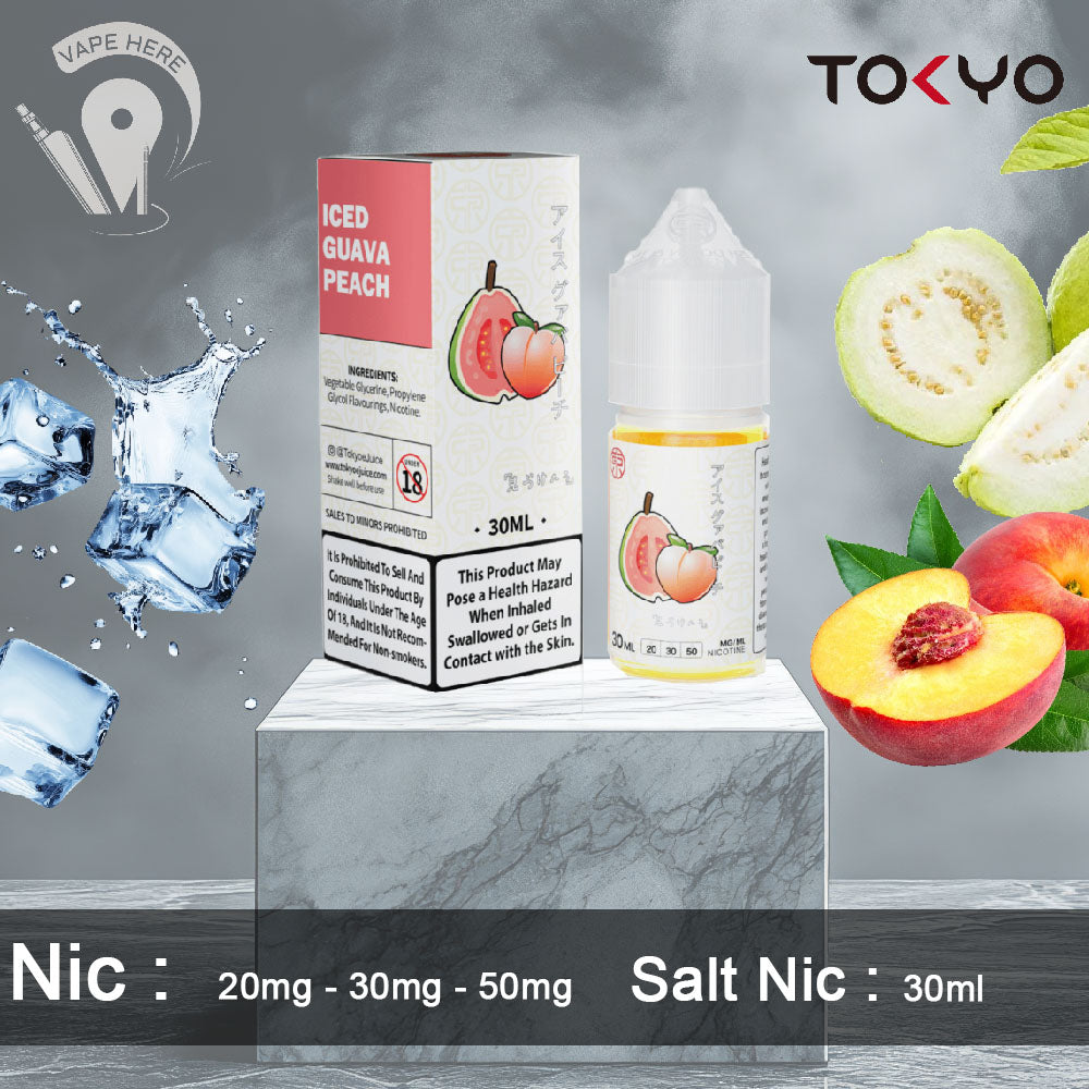 TOKYO PEACH GUAVA SALTNIC 30ML- CLASSIC SERIES UAE Dubai