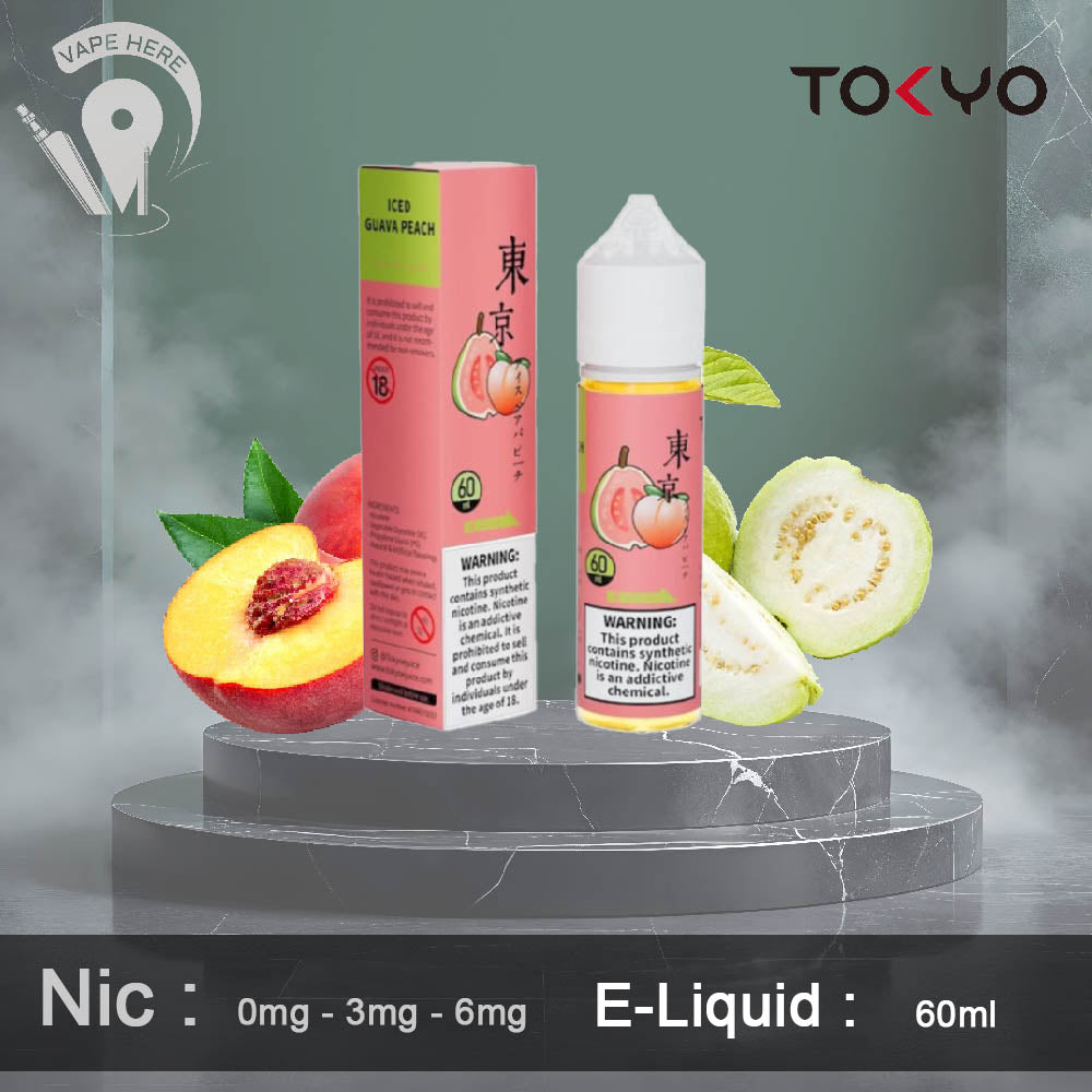 TOKYO Peach Guava 60ML- CLASSIC SERIES UAE Abu Dhabi