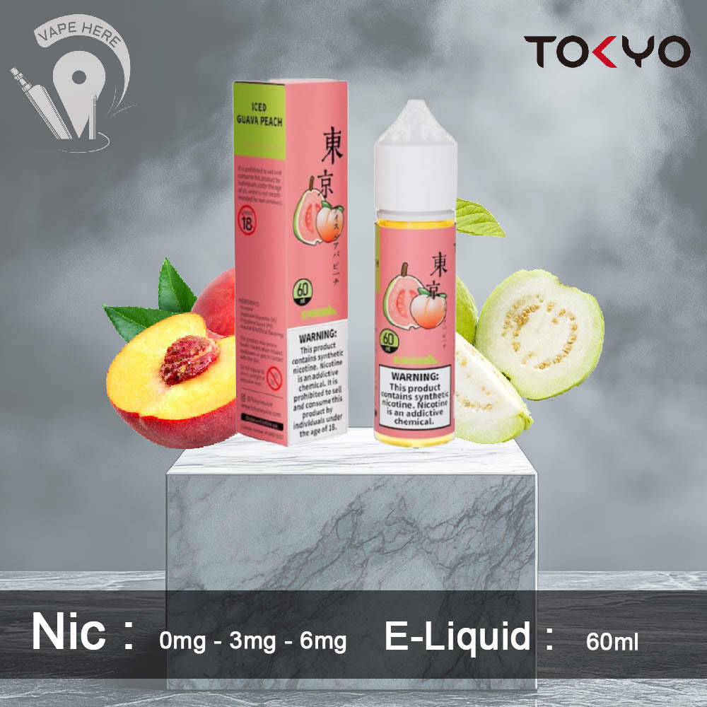 TOKYO Peach Guava 60ML- CLASSIC SERIES UAE Dubai