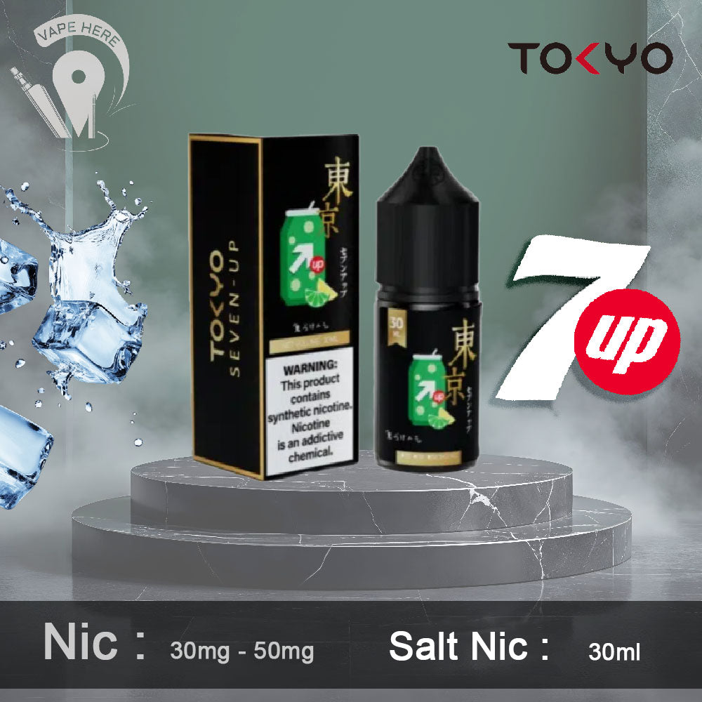 TOKYO SEVEN UP SALTNIC 30ML- GOLDEN SERIES UAE Abu Dhabi