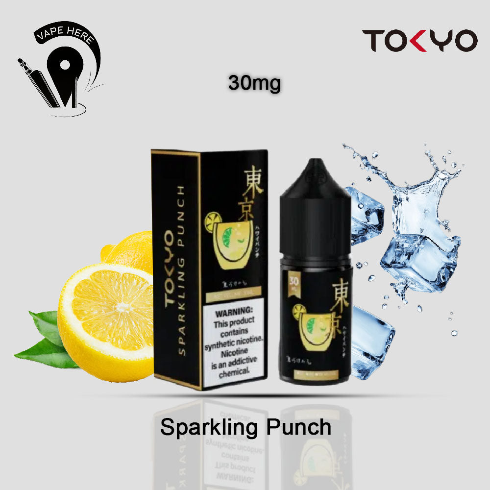 TOKYO SPARKLING PUNCH SALTNIC 30ML- GOLDEN SERIES Sparkling Punch 30mg UAE Ajman