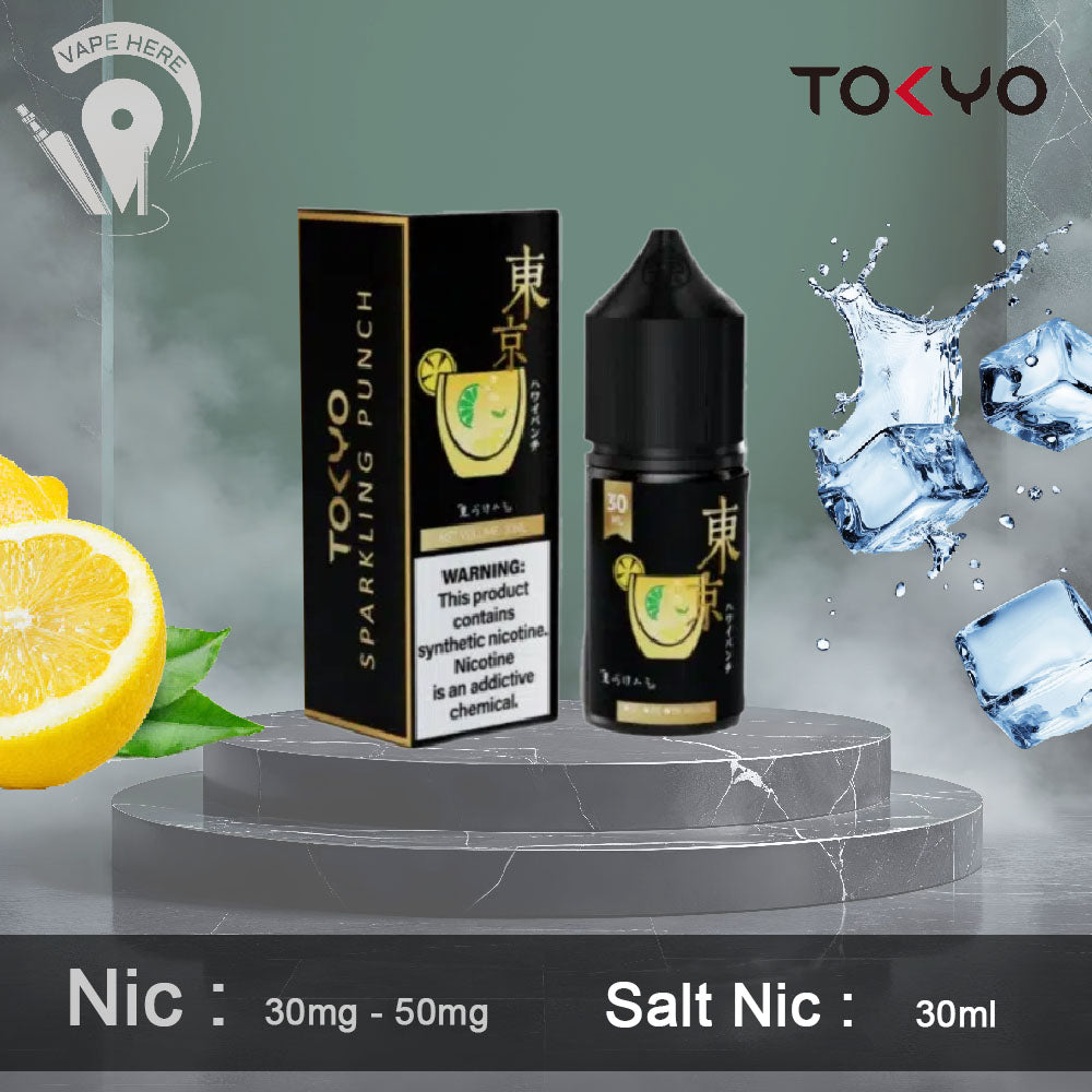 TOKYO SPARKLING PUNCH SALTNIC 30ML- GOLDEN SERIES UAE Abu Dhabi