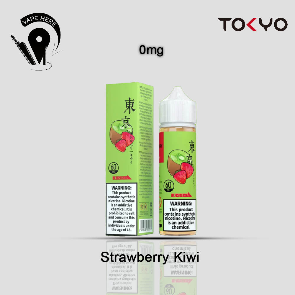 TOKYO STRAWBERRY KIWI 60ML- CLASSIC SERIES Strawberry Kiwi 0mg UAE Al Ain