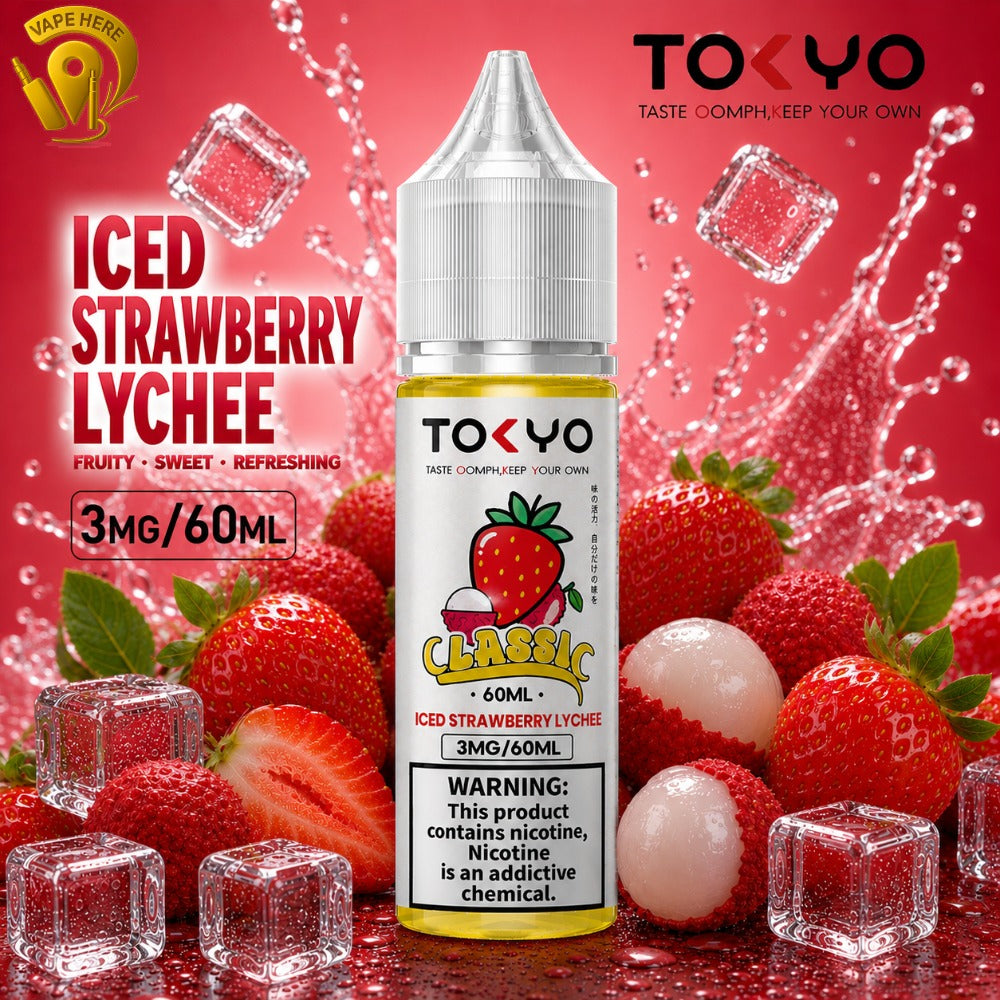 TOKYO STRAWBERRY LYCHEE 60ML- CLASSIC SERIES Umm al quwain, UAE