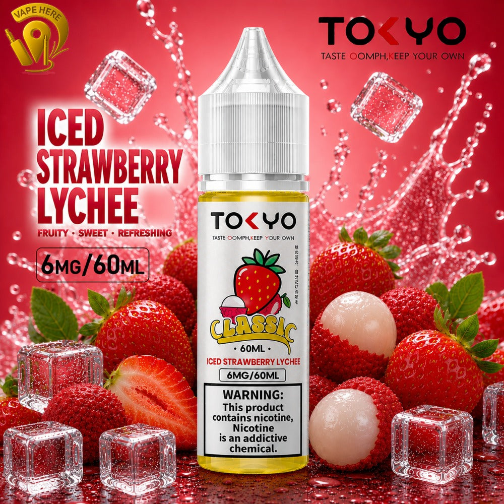 TOKYO STRAWBERRY LYCHEE 60ML- CLASSIC SERIES Abu Dhabi, UAE