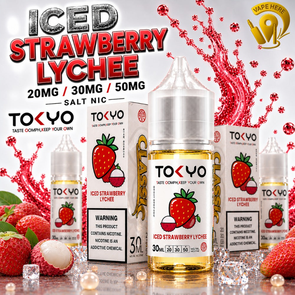 TOKYO STRAWBERRY LYCHEE SALTNIC 30ML- CLASSIC SERIES Dubai, UAE