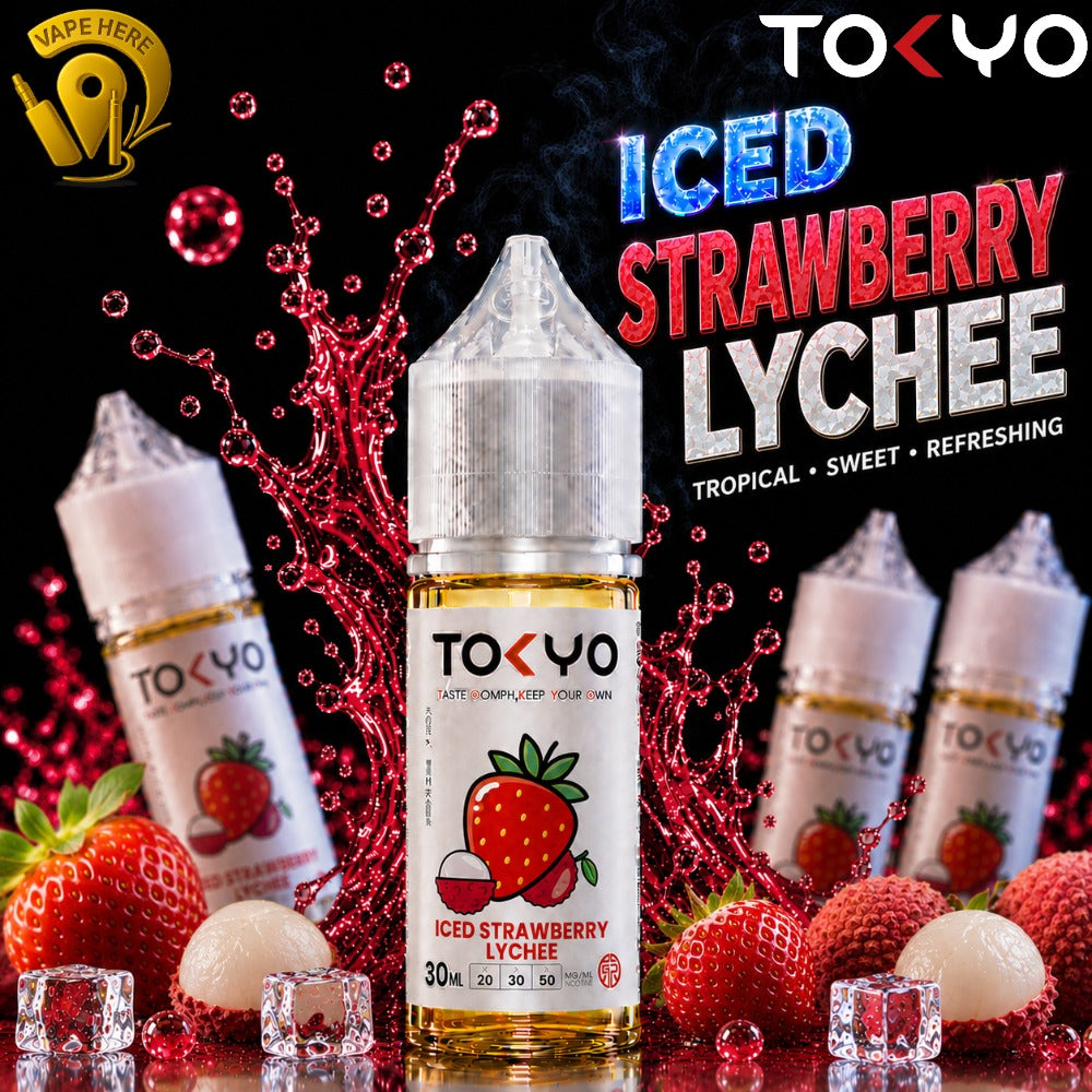 TOKYO STRAWBERRY LYCHEE SALTNIC 30ML- CLASSIC SERIES Sharjah, UAE