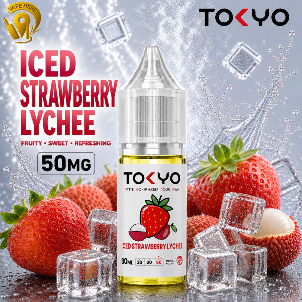 TOKYO STRAWBERRY LYCHEE SALTNIC 30ML- CLASSIC SERIES