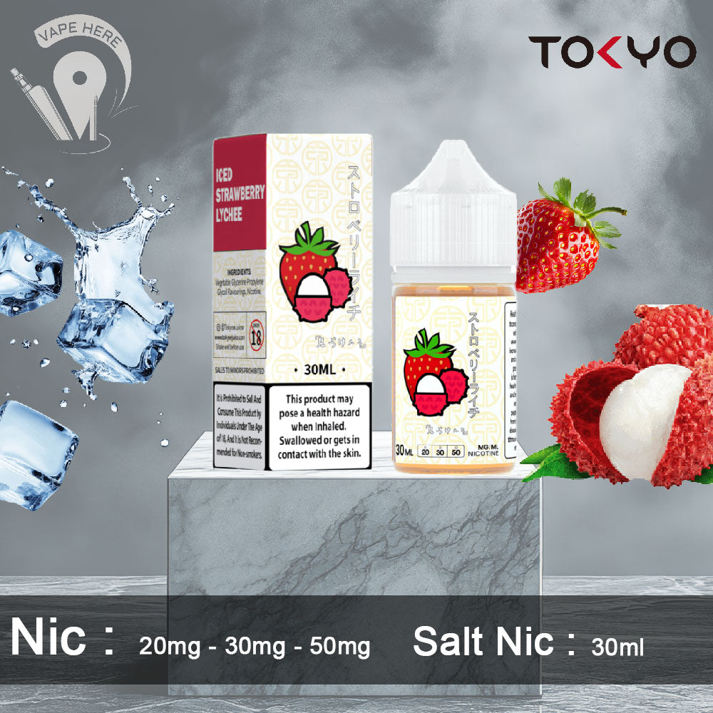 TOKYO STRAWBERRY LYCHEE SALTNIC 30ML- CLASSIC SERIES UAE Dubai