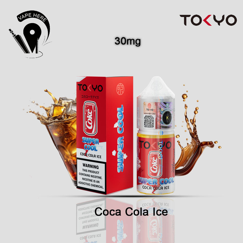 TOKYO SUPER COOL SALTNIC 30ML Coca Cola Ice 30mg UAE Abu Dhabi
