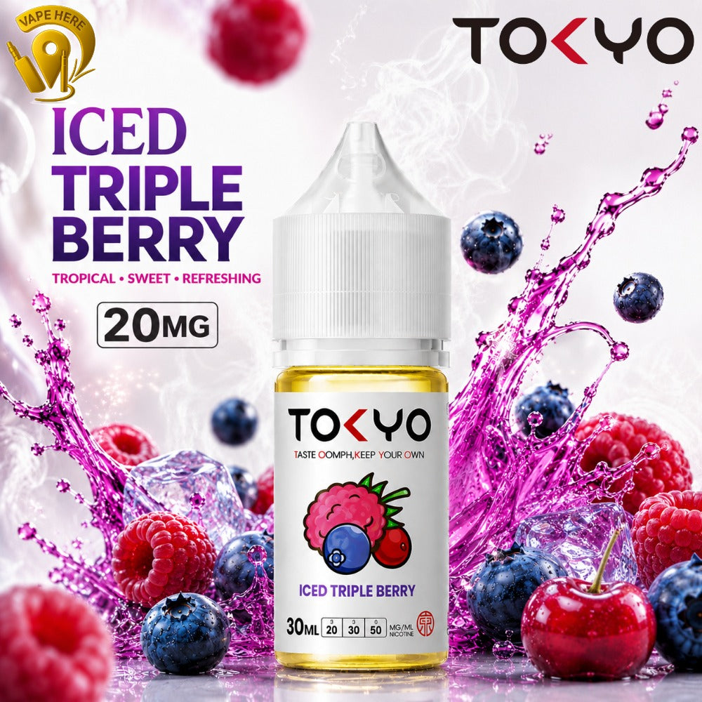 TOKYO TRIPLE BERRY SALTNIC 30ML- CLASSIC SERIES Ajman, UAE