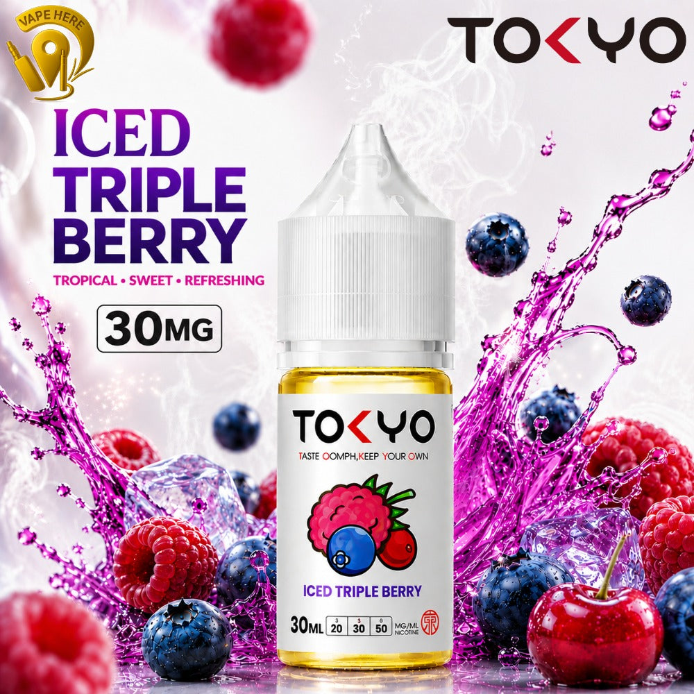 TOKYO TRIPLE BERRY SALTNIC 30ML- CLASSIC SERIES Ras al khaimah, UAE