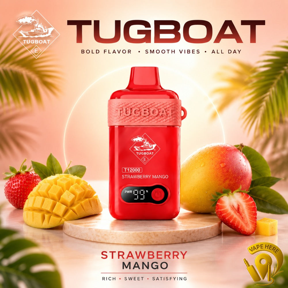TUGBOAT T12000 DISPOSABLE VAPE 12000 PUFFS Umm Al Quwain, UAE
