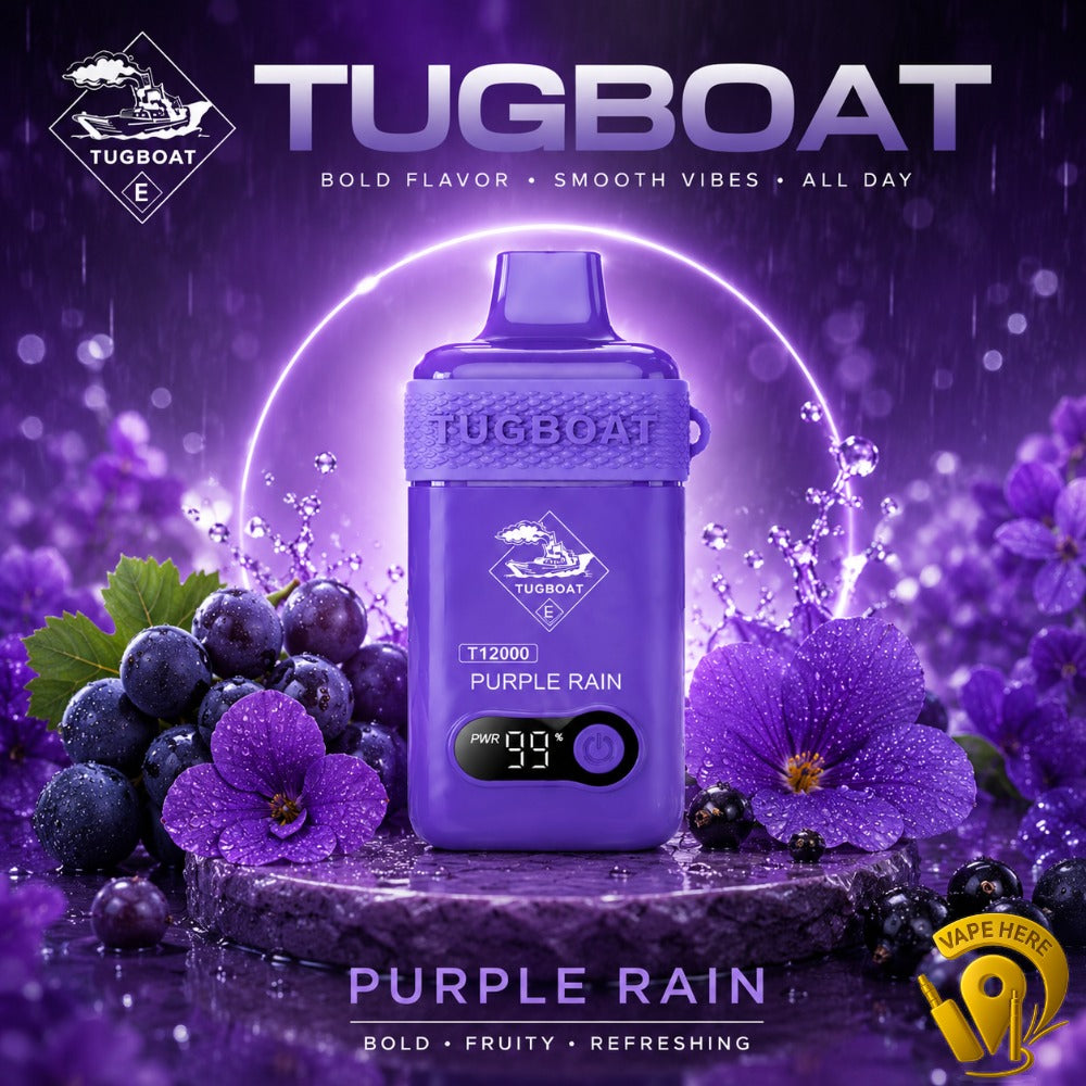 TUGBOAT T12000 DISPOSABLE VAPE 12000 PUFFS Sharjah, UAE
