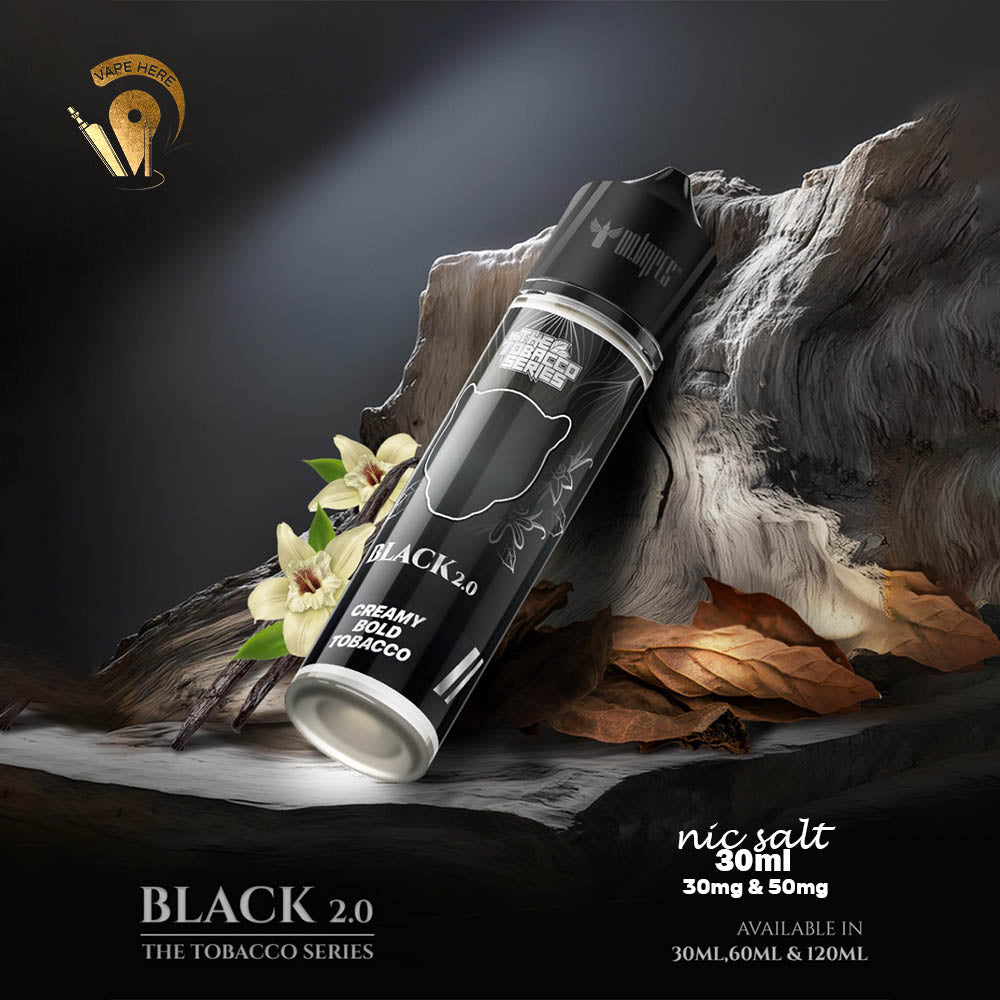 Tobacco Series From Dr Vapes 30ml SaltNic Black 2.0 UAE Al Ain