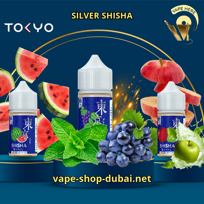 TOKYO SILVER SALTNIC 30ML - SHISHA SERIES Dubia