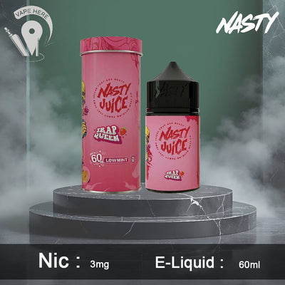 Trap Queen ( Strawberry ) - Nasty 60ml (1) UAE Abu Dhabi