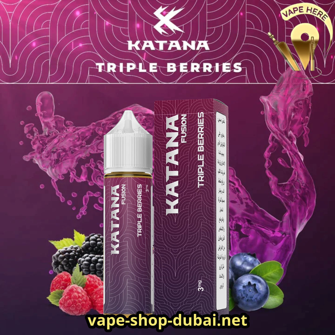 KATANA E-LIQUIDS 60ML - FUSION SERIES - Vape Here Store