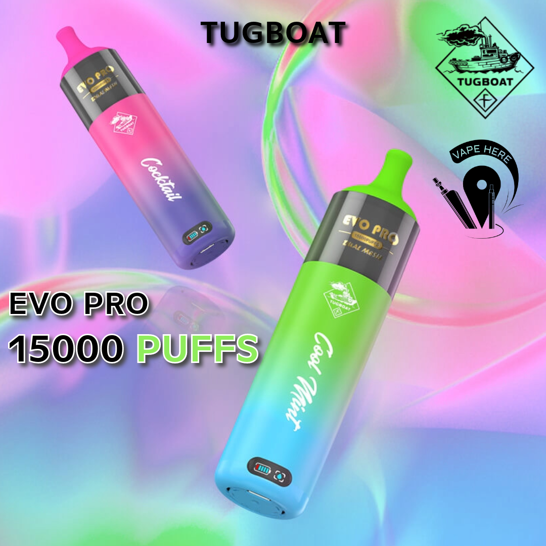 Tugboat EVO PRO 15000 Puffs Disposable Vape UAE Abu Dhabi & Dubai