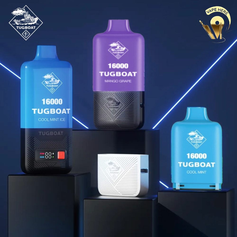 Tugboat 16000 SUPER POD Disposable Vape UAE Abu Dhabi
