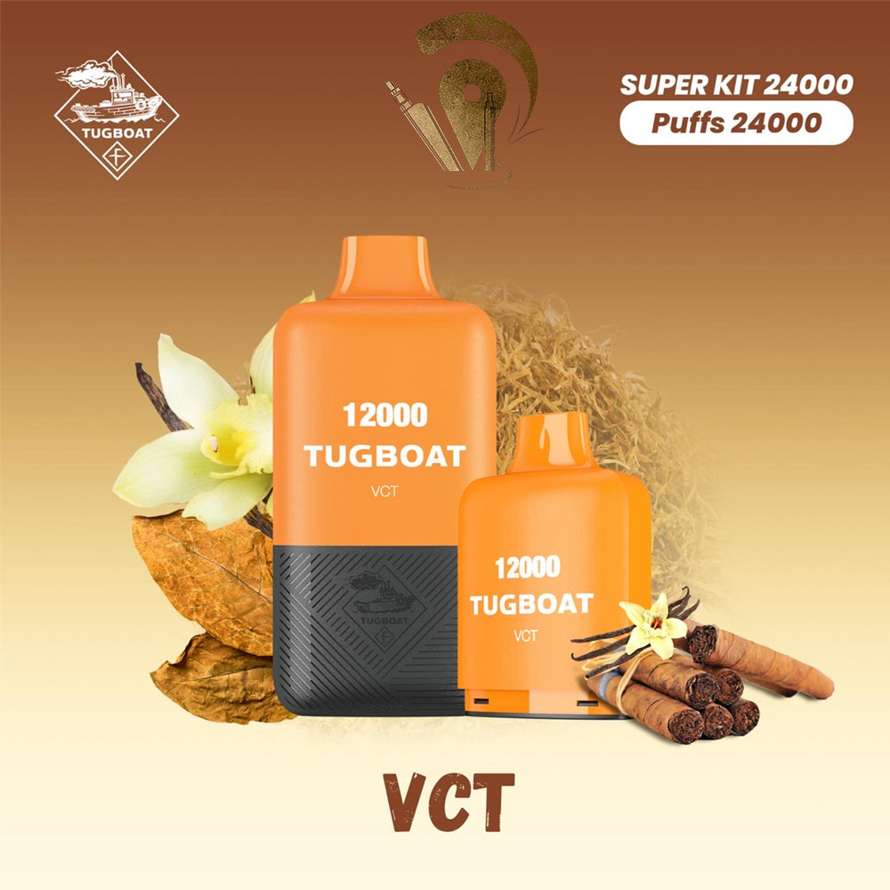 Tugboat 24000 SUPER KIT Disposable Vape (Super Kit) VCT UAE Al Sharjah 