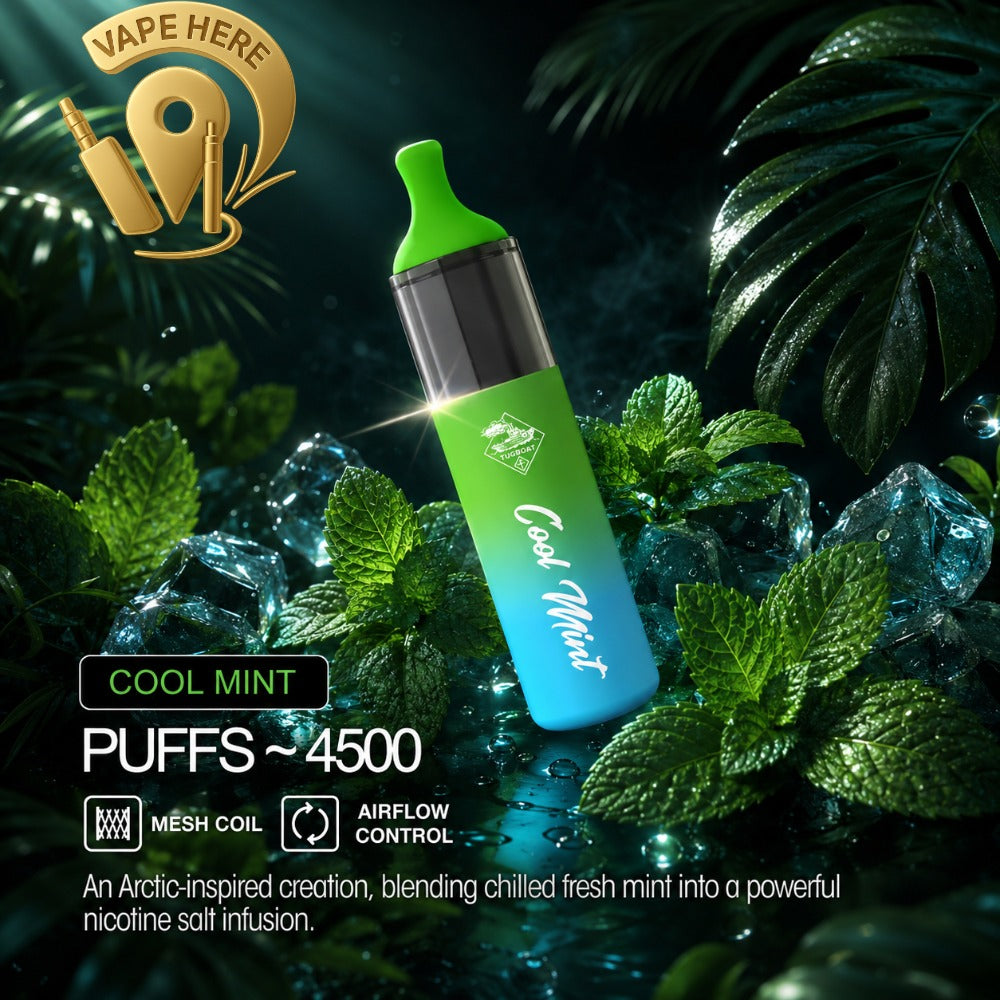 Tugboat EVO Disposable Vape Device 4500 Puffs 850mAh COOL MINT UAE DUBAI 