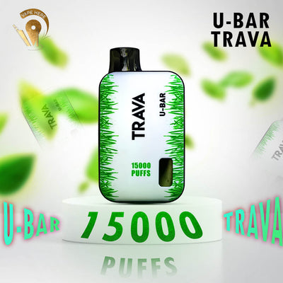 U-Bar Trava 15000 Puffs Disposable Vape UAE Abu Dhabi