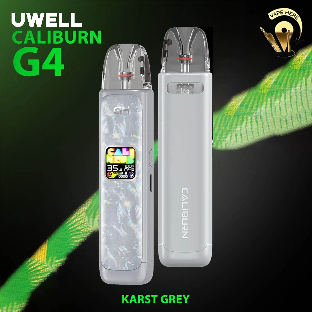 UWELL CALIBURN G4 Pod System 35W Karst Grey UAE Ajman