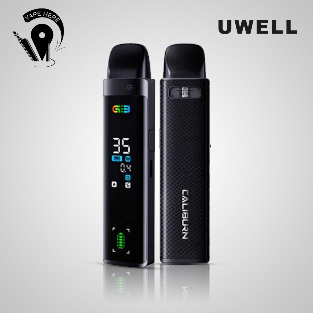 UWELL CALIBURN G3 PRO Pod System 35W Black Leather UAE Al Ain