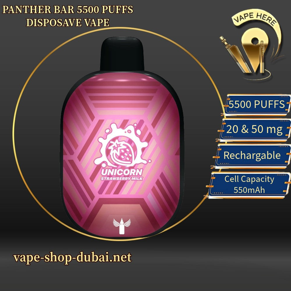 PANTHER BAR 5500 PUFFS DISPOSABLE VAPE BY DR.VAPE - Vape Here Store