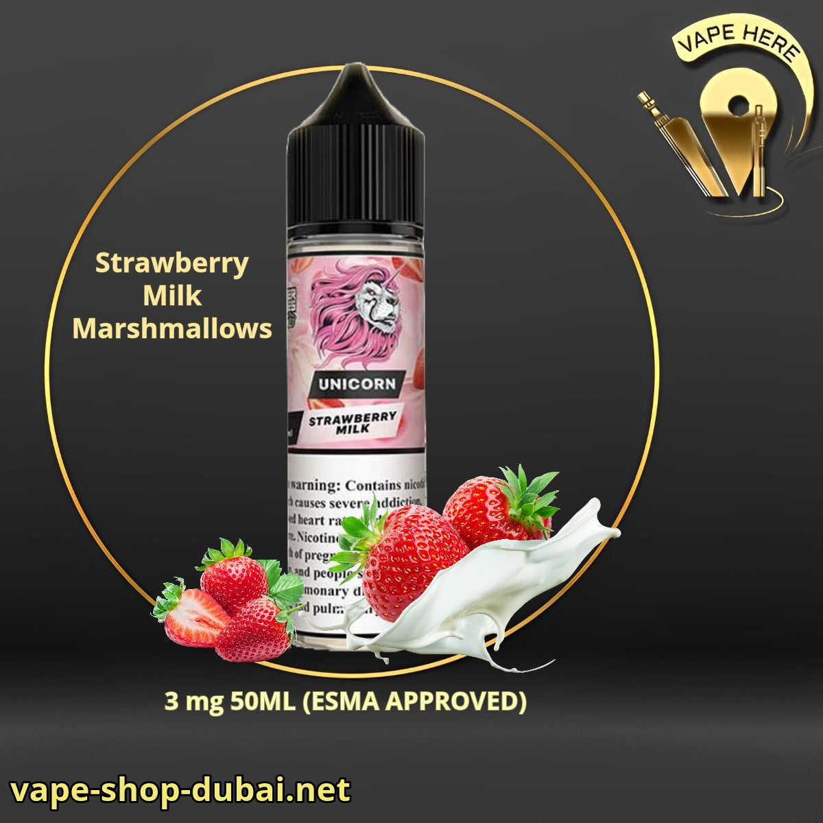Unicorn -  Dr Vapes (Desserts Series) - Vape Here Store