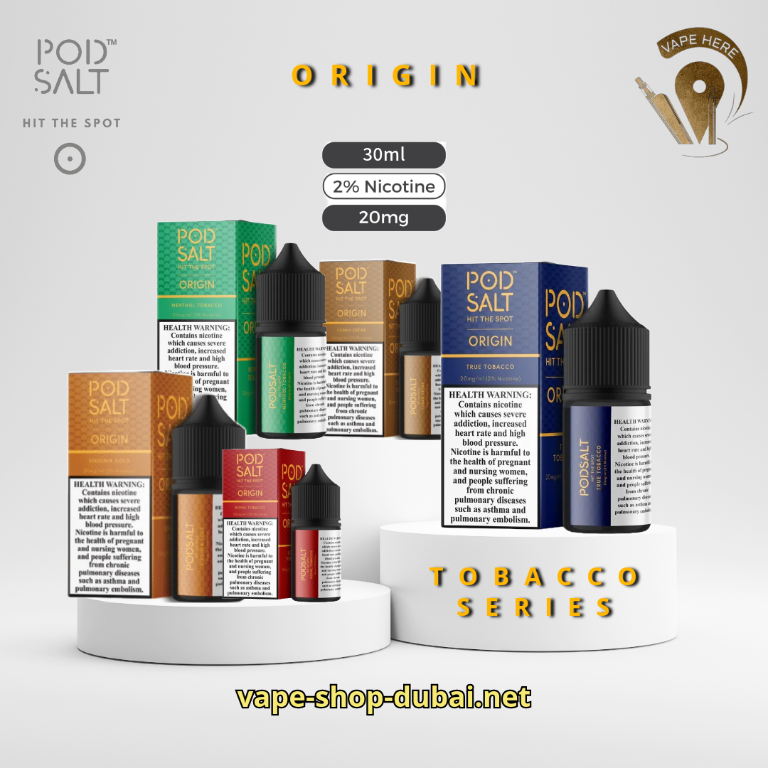 Pod Salt Origin Salt Nic 20MG 30ML