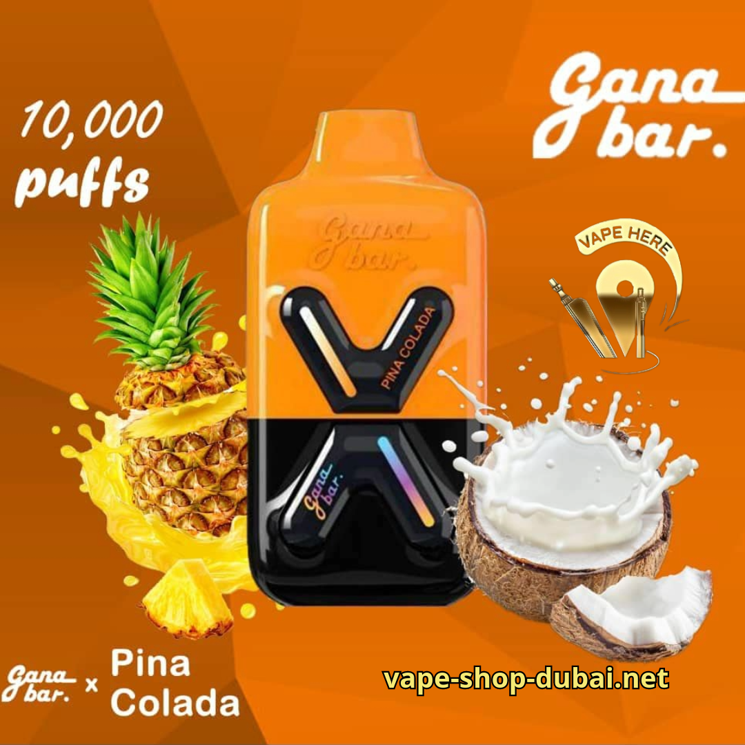 GANA BAR 10000 KIT 5MG  DISPOSABLE VAPE PINA COLADA