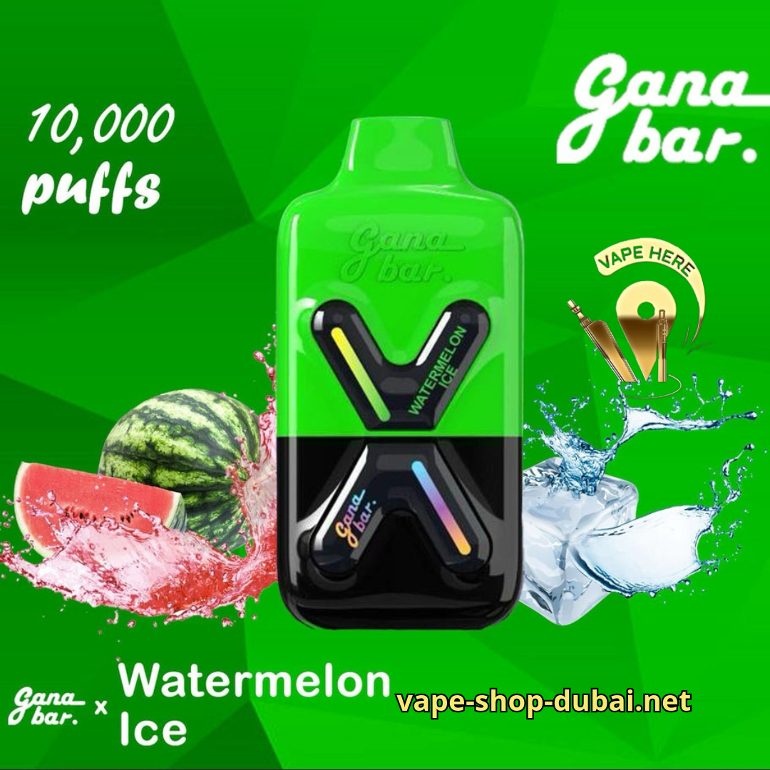 GANA BAR 10000 KIT DISPOSABLE VAPE WATERMELON ICE