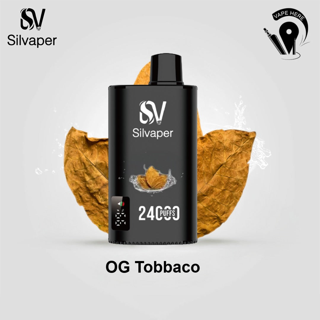 SILVAPER 24000 PUFFS DISPOSABLE VAPE #