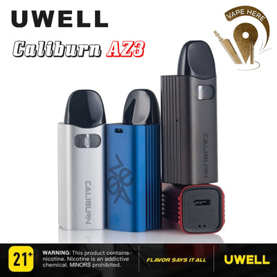 UWELL CALIBURN AZ3 POD SYSTEM KIT - Vape Here Store