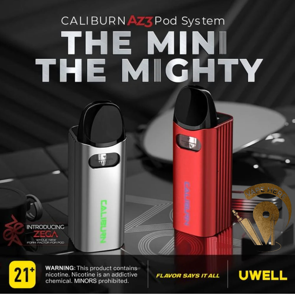 UWELL CALIBURN AZ3 POD SYSTEM KIT - Vape Here Store