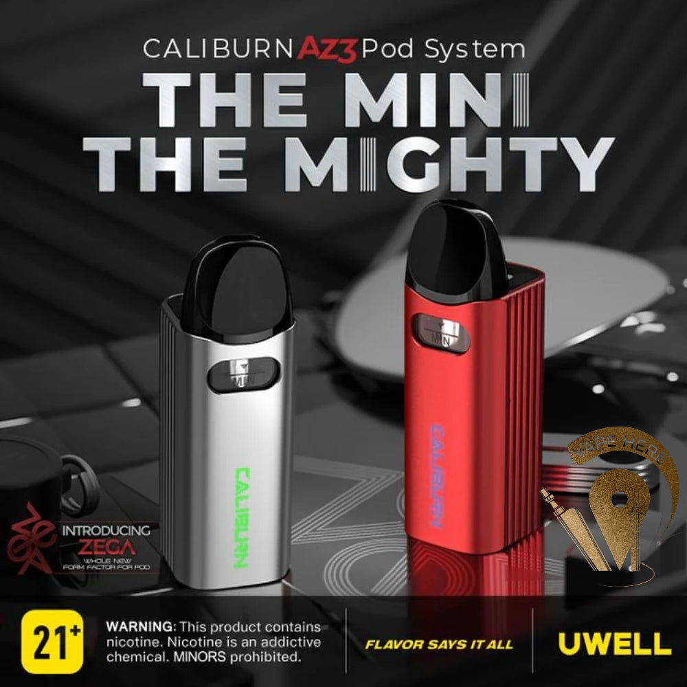 UWELL CALIBURN AZ3 POD SYSTEM KIT - Vape Here Store