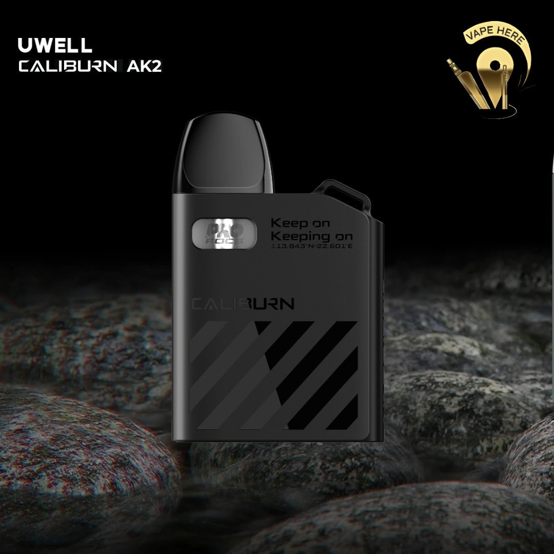 Uwell Caliburn AK2 Pod System Kit 520mAh Classic Black UAE Fujairah