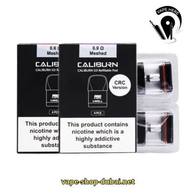 Uwell Caliburn G3 Pod Cartridge 4 Pc/Pack UAE Dubai