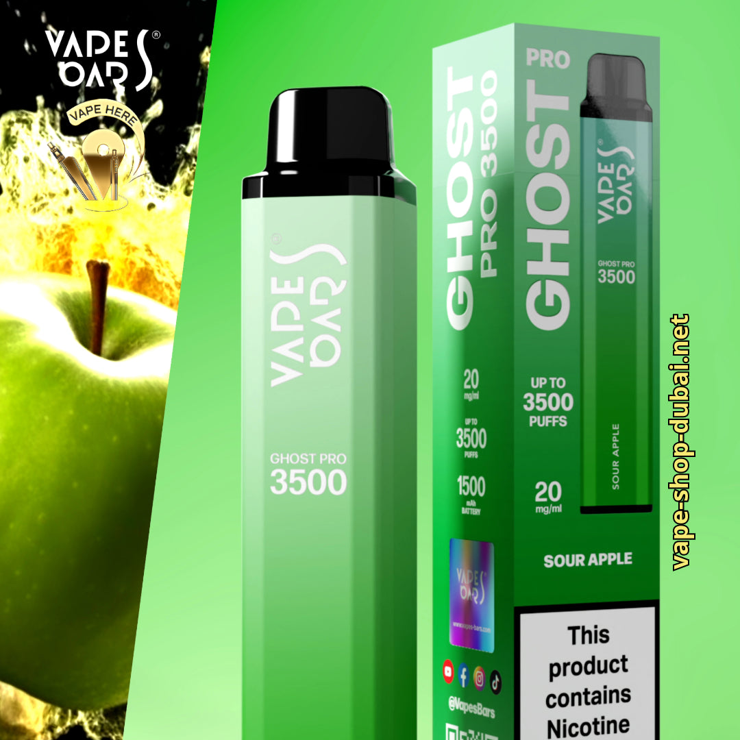 VAPES BAR - GHOST PRO 3500 PUFFS DISPOSABLE VAPE